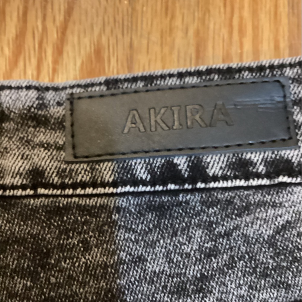 Grey acid wash women’s jeans - Picture 4 of 4